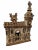 Vintage 1940s Mexican Clay Church Steeple Village With People Sculpture For Sale - Image 4 of 10