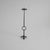 Standing Candleholder in Wrought Iron, 1970s For Sale - Image 4 of 13