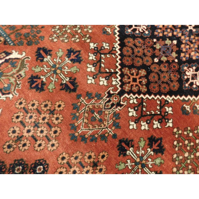1960s Mid Century Vintage Hand-Knotted Persian Rug. 7'6"x 11' For Sale In Los Angeles - Image 6 of 13