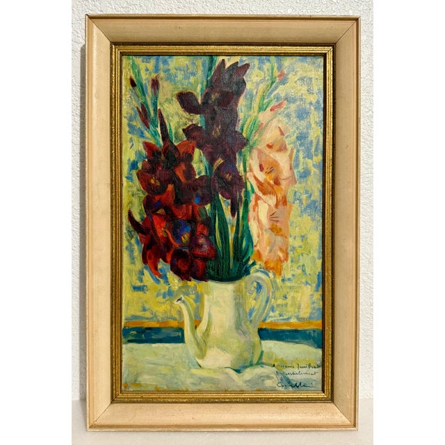 Luigi Corbellini (Italian-American, 1901-1968), Oil painting on canvas Hand signed lower right with dedication Dimensions:...