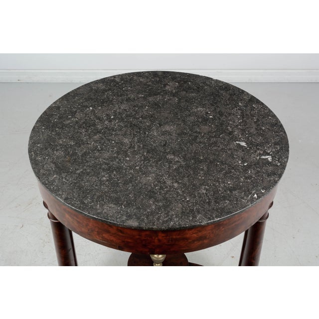 19th Century French Mahogany Gueridon or Game Table For Sale - Image 13 of 17