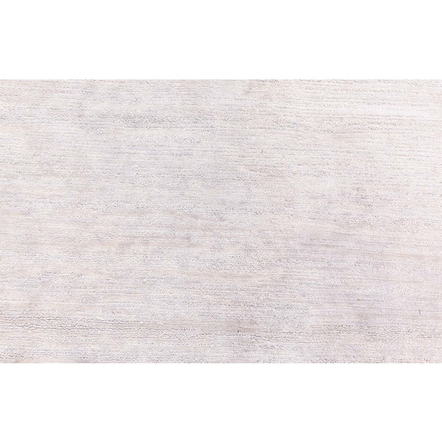 Modern Modern Hand-Knotted Silk and Wool Rug in Elegant Beige by Doris Leslie Blau For Sale - Image 3 of 7