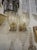 Murano Gold Glass Cup Sconces - a Pair For Sale - Image 4 of 6