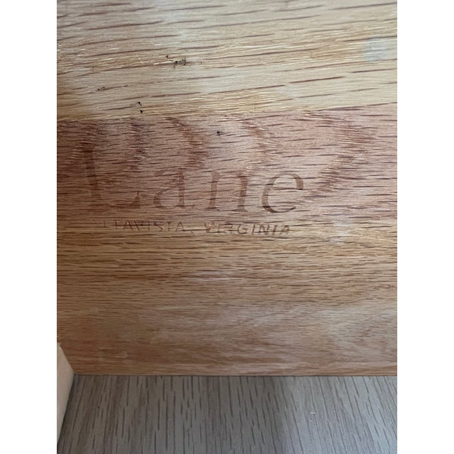 Mid-Century Brutalist Walnut Highboy Dresser by Lane For Sale - Image 15 of 15