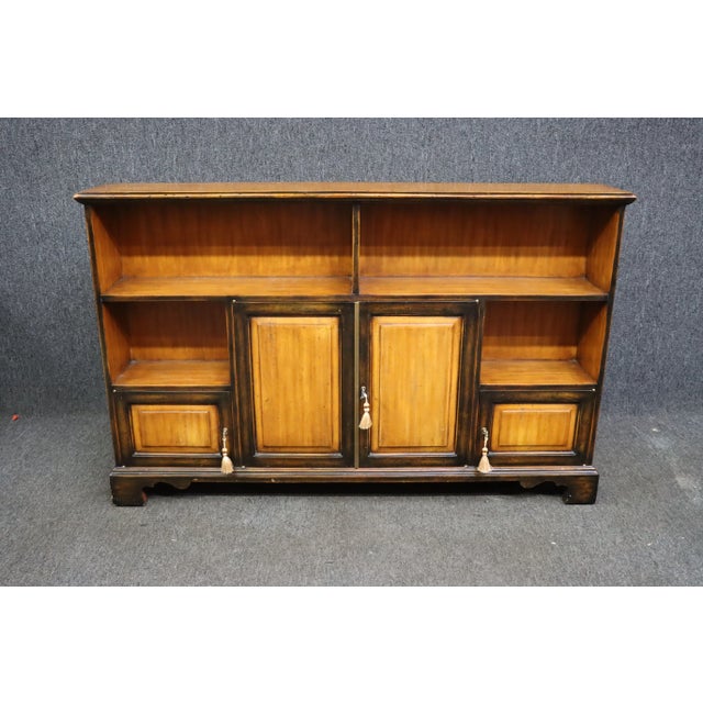 Theodore Alexander English Style Mahogany Bookcase For Sale - Image 10 of 10