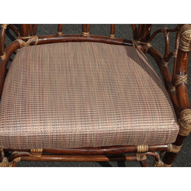 Set of Four Vintage Mid Century Modern McGuire Bamboo ...