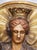 Spanish 19th Century Spanish Carved Polychrome and Painted Madonna and Child Wall Plaque For Sale - Image 3 of 7