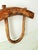Late 19th Century 19th Century Hand Hewn Double Ox Yoke With Original Bentwood Bows & Hand Forged Iron Hardware For Sale - Image 5 of 12