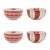 Kenneth Ludwig Chicago Ceramic Santa Candy Bowl (Set of 4) For Sale - Image 4 of 4