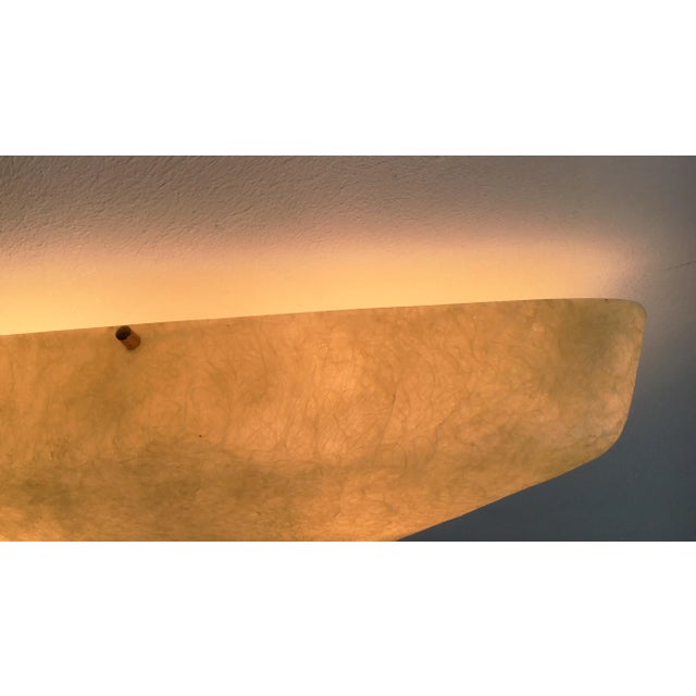 Mid-Century Fibreglass Ceiling Lamp For Sale - Image 4 of 18