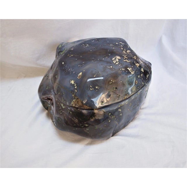 15th Century & Earlier Polished and Cut 2-Piece Amethyst Geode For Sale - Image 5 of 7