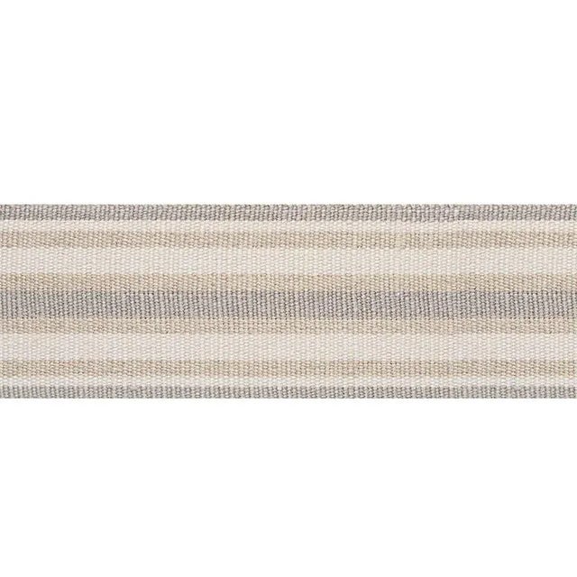 Made of pure linen, this multi-width, multi-color stripe tape adds a sophisticated finishing touch to upholstery, pillows...