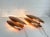Mid-Century Modern Copper Kastor Wall Lamps by Jo Hammerborg for Fog & Mørup, 1960s, Set of 2 For Sale - Image 3 of 15