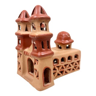 Vintage Handmade Mexican Church For Sale