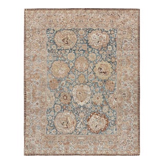 Rug & Kilim’s Burano Persian Style Rug With Colorful Pictorials & Floral Pattern For Sale