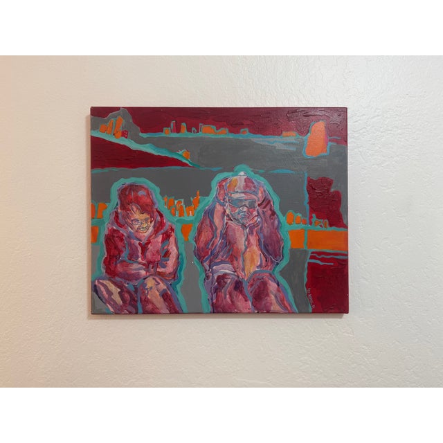 Acrylic on Canvas by Danka Krol For Sale - Image 10 of 12