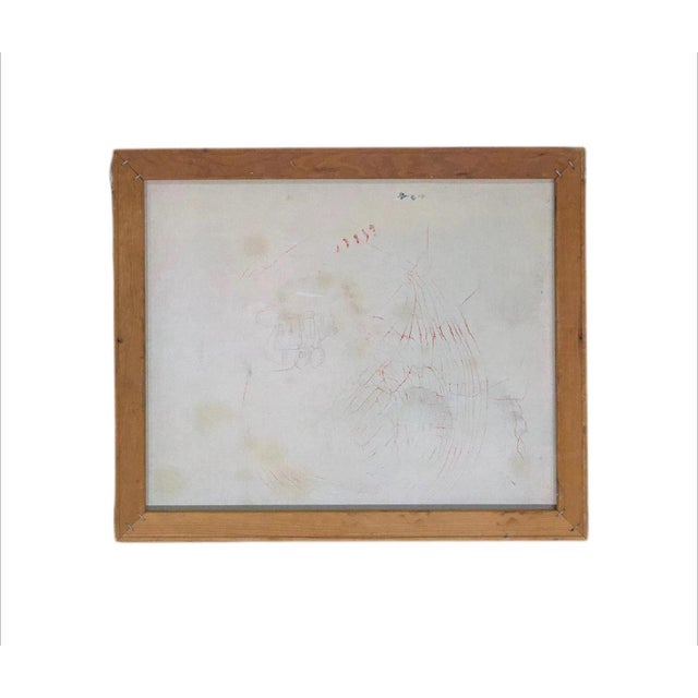 This is a canvas painting featuring graffiti-style art, characterized by bubble letters and vibrant colors.  The central...