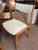 1950s Danish Teak Draw Leaf Dining Table With 6 Chairs Mid Century Modern For Sale - Image 10 of 11