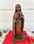 Antique French Carved Oak Statue Niche St. Thérèse Gothic Shrine C1930 For Sale In Dallas - Image 6 of 18