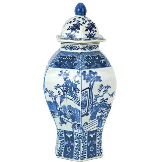Chinoiserie Chinoiserie Vignette Ginger Jar For Sale - Image 3 of 5