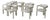 Pamplona Chairs in Leather attributed to Augusto Savini for Pozzi, Italy, 1965, Set of 8 For Sale