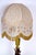 1930s Antique Antler and Beaded Fabric Shade Table Lamp, 1930s/40s, Single Light, 73 Cm High from Unbekannt For Sale - Image 5 of 9