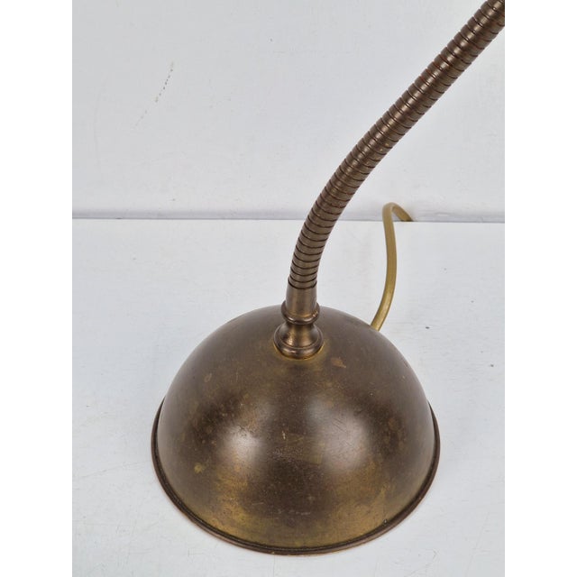 Vintage Art Deco Flex Neck Desk Lamp, 1950s For Sale - Image 11 of 12