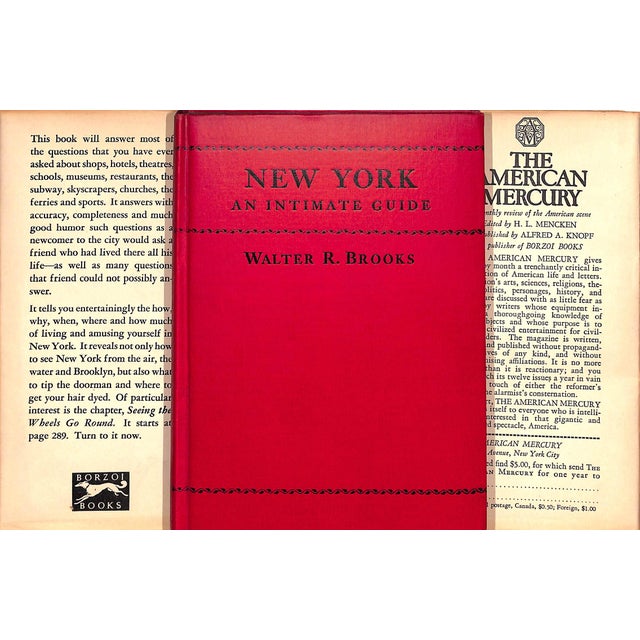 BROOKS, Walter R. [348] pp. Alfred A. Knopf 1931 7 1/2" x 5 3/8"