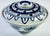 Add a touch of classic elegance to your collection with this **Vintage Delft Williamsburg Restoration Porcelain Flower...