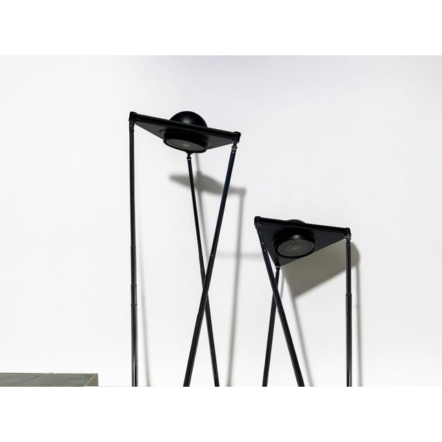 Pair of Ferdinand Alexander Porsche Kandido Table Lamps for Luci Italia, 1980s For Sale - Image 13 of 18