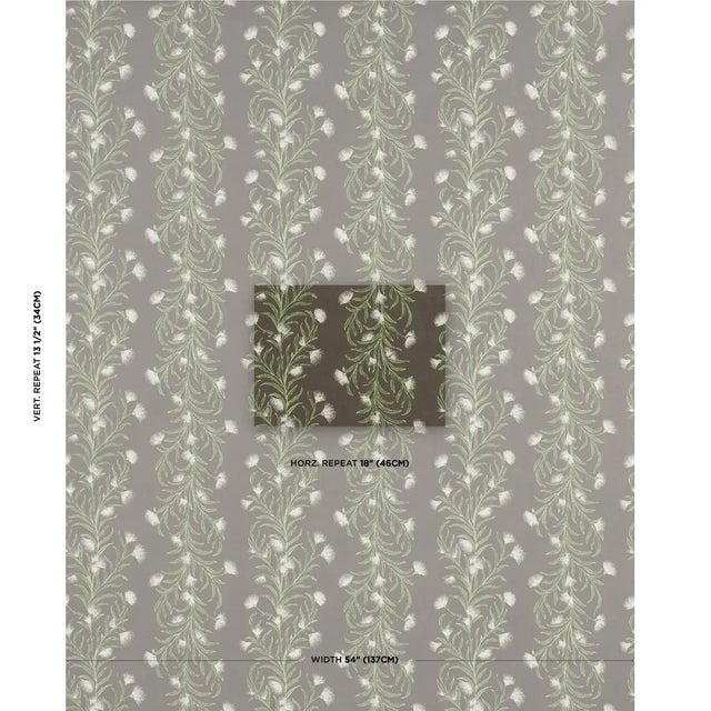 Celerie Kemble was inspired by the Arts and Crafts patterns of English architect C.F.A. Voysey when she created Tasmanian...