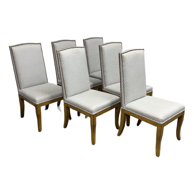Lockhart Furniture Collection Custom Alder Dining Chairs, Set of Six For Sale