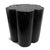 Charming solid wood flower stool / side table with modern black finish. This is a lovely and sturdy hand crafted piece...