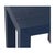 Transitional Sanibel Side Table - Blue For Sale - Image 3 of 3