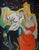 Artist: Sandro Chia Title: Untitled #2 Medium: Carborundum etching with hand coloring, each piece is unique Signed: Hand...