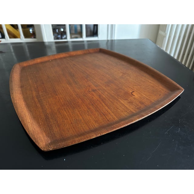 Plateau Tray in Teak by Ary Nybro, Sweden, 1960s For Sale - Image 6 of 6