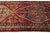 1950s Antique Turkish Anatolian Runner Rug With Triple Medallion Motif in Crimson and Indigo Wool For Sale - Image 5 of 9