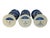 Vintage Hand-Painted Bird Vases from Royal Delft, 1980s, Set of 3 For Sale - Image 6 of 8