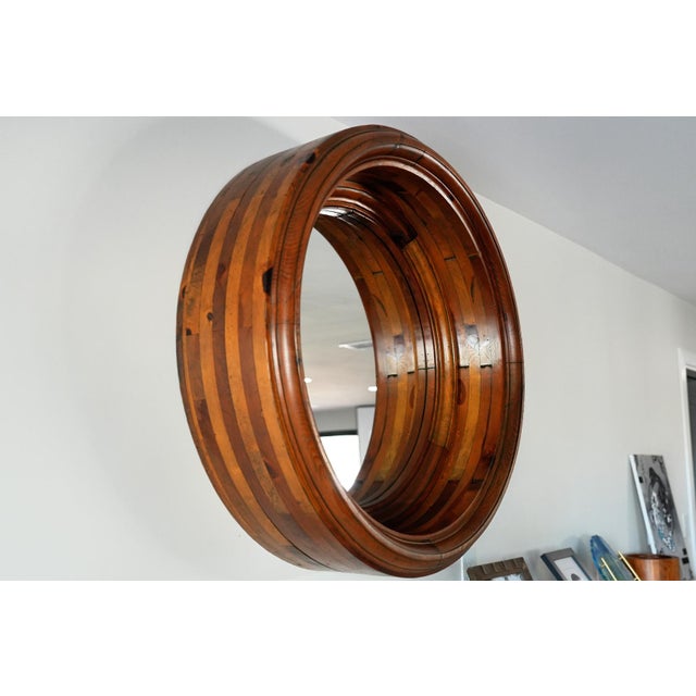 Ralph Lauren “Aran Isles” Oversized Round Mirror For Sale - Image 13 of 15