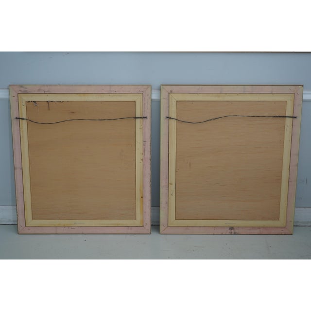 Pair Irish Framed Floral Tapestry Art For Sale - Image 13 of 14