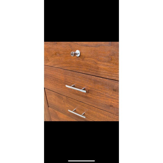 Mid-Century Modern Paul McCobb for Lane “Delineator” Walnut & Rosewood Sideboard For Sale - Image 11 of 12