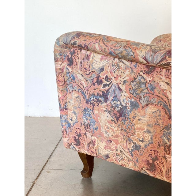 Vintage Chairs with Poufs, 1960s, Set of 3 For Sale - Image 14 of 16