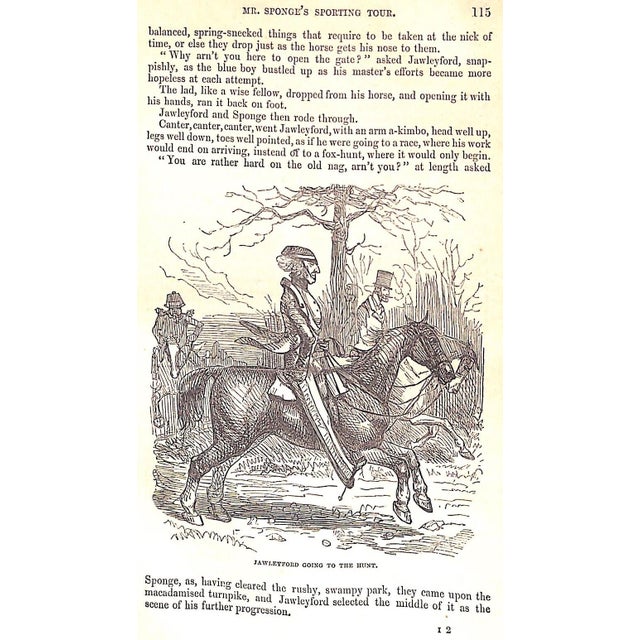"Mr Sponge's Sporting Tour" 1860 Surtees For Sale - Image 10 of 12
