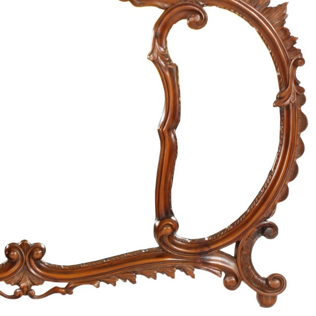 Rococo Antique Venetian Mirror by Testolini Frères, 1890s For Sale - Image 3 of 9