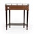 Dress up an entryway, living room, or hallway with this vintage console table. With an inviting finish and a zinc and...