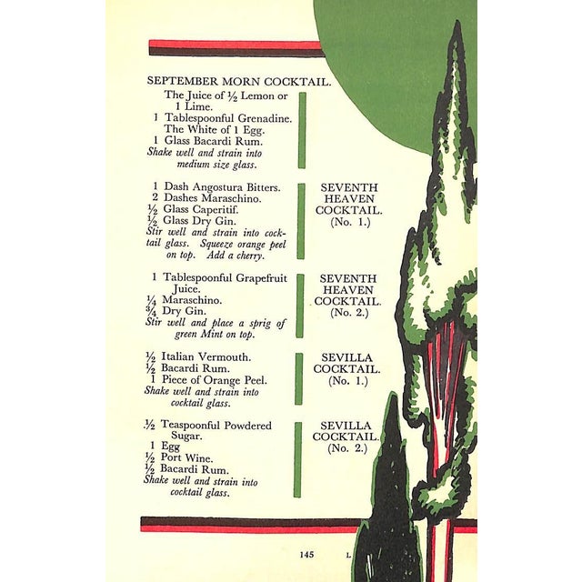 "The Savoy Cocktail Book" 1933 Craddock, Harry For Sale - Image 9 of 10