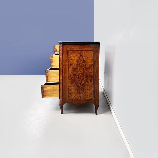 Italian Baroque Wood and Metal Chests of Drawers, 1730s For Sale - Image 5 of 18