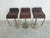 Vintage Lem Bar Stools in Steel and Wood Seats, 2000 For Sale - Image 4 of 10