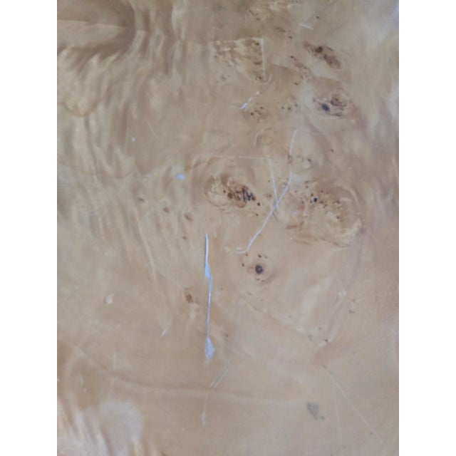 Milo Baughman Burl Wood Credenza For Sale - Image 11 of 11