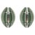 Green Crystal and Chrome Wall Sconces by Veca, Italy, 1970s, Set of 2 For Sale - Image 16 of 16